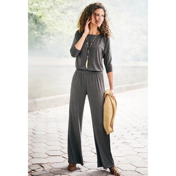 soft jersey jumpsuit